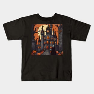Castle of the Count Dracula Kids T-Shirt